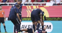 Manchester United are anxiously waiting for news on Manuel Ugarte's knee injury