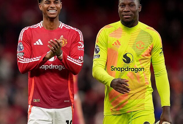 The futures of Marcus Rashford and Andre Onana are yet to be resolved after loan spells