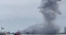 Marine drone explodes in NATO-member Romania port, sparking evacuation