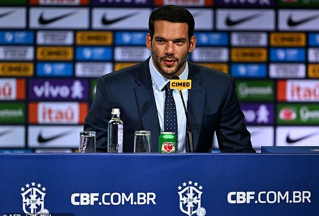 President of the Brazilian football association Samir Xaud is embroiled in an affair scandal