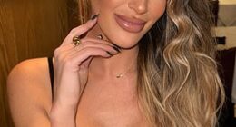 Jackson Lahmeyer admits that in 2022 he had sex with Caitlin Simmons Key (pictured), the former Miss Oklahoma USA with whom he exchanged red-hot text messages during the 2026 campaign