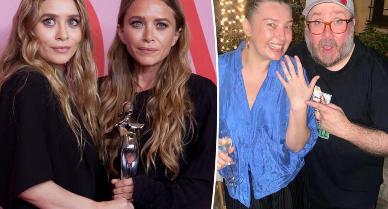Mary-Kate and Ashley Olsen make rare public appearance at older brother Trent's wedding
