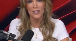 Megyn Kelly said that Donald Trump was right to storm out on 'rude' NBC Meet the Press host Kristen Welker as their interview became tense this weekend