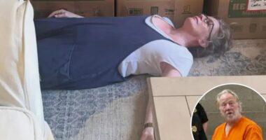Melissa Gilbert leaves NYC apartment amid husband Timothy Busfield child sex abuse case