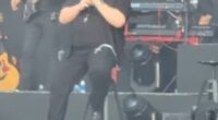 Boyzone's Mikey Graham thanked fans for their 'unwavering support' as he emotionally addressed the crowd during Boyzone's farewell gig on Friday night - after sparking concern