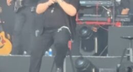 Boyzone's Mikey Graham thanked fans for their 'unwavering support' as he emotionally addressed the crowd during Boyzone's farewell gig on Friday night - after sparking concern
