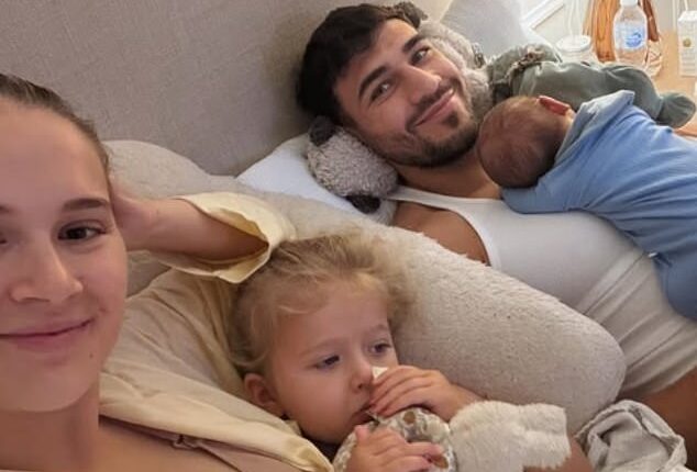 Molly-Mae Hague shared a touching tribute to her fiancé Tommy Fury, both 27, in a sweet Father's Day post on Sunday