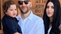 Marine Basmajian (right), 29, shot and killed her husband, Khajag Basmajian (middle), 31, and their two young kids, Alec(left) and Ella, on Wednesday at the family's home in North Hills, California