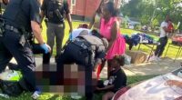 A shooting near Old West End Festival in Ohio sparked a massive emergency response on Saturday