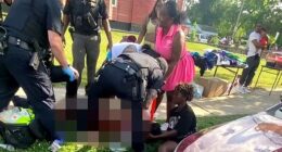 A shooting near Old West End Festival in Ohio sparked a massive emergency response on Saturday