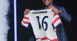 Villarreal defender Alex Freeman was named in the USA's 26-man roster for the World Cup