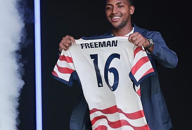 Villarreal defender Alex Freeman was named in the USA's 26-man roster for the World Cup