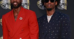 Zaire Wade (R), the son of NBA icon Dwyane Wade (L), has been arrested on suspected domestic violence stemming from an incident in the early morning hours in Burbank