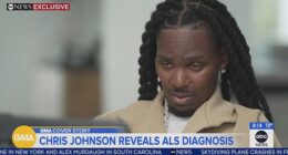 NFL icon Chris Johnson can no longer speak, a year on from being diagnosed with ALS