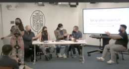 Alicia Singham Goodwin addresses the NYC-DSA chapter