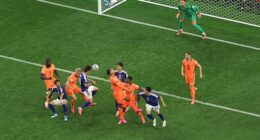 Japan earned a late draw with the Netherlands after Koki Ogawa's late header deflected in off Daichi Kamada