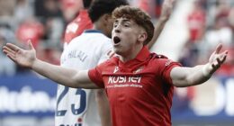 Victor Munoz has a buy-out clause of £34.5million at Osasuna