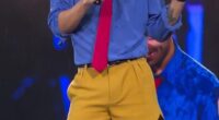 Harry Styles was back on stage at Wembley Stadium on Saturday night, and back on form, 24 hours after sparking concern when he appeared to choke on stage