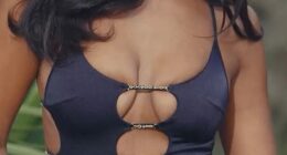 Maya Jama showed off her jaw-dropping figure in skimpy swimwear in a new sizzling Agent Provocateur clip on Thursday