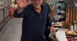 Nicola Peltz offered a glimpse at her husband Brooklyn's close bond with his father-in-law Nelson as they enjoyed a shopping trip at a farmer's market