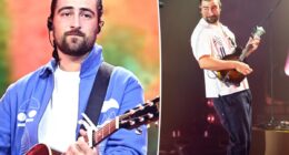 Noah Kahan urges fans to use the bathroom after concertgoer poops on floor during show