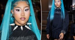 North West shows off new lip piercings at Paris Fashion Week