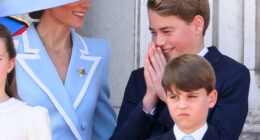 Prince Louis has pulled the same silly faces at every Trooping the Colour service he has attended since birth - with this year being no exception