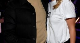 Olivia Wilde has said she and Jason Sudeikis 'became strangers' as she recalled the moment she realised their relationship was over on her birthday on the recent episode of Call Her Daddy(pictured together in 2019)