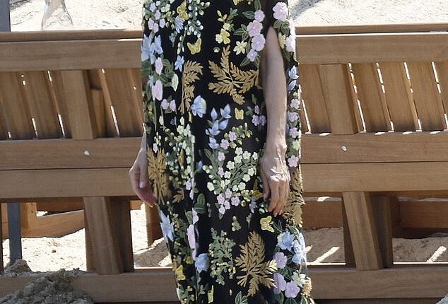 Pamela Anderson, 58, was effortlessly radiant as she soaked up the sun in Saint-Tropez with loved ones ahead of her son Dylan's wedding