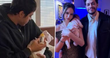 Pete Davidson spotted with daughter Scottie after ex Elsie Hewitt’s claims she’s raising baby alone