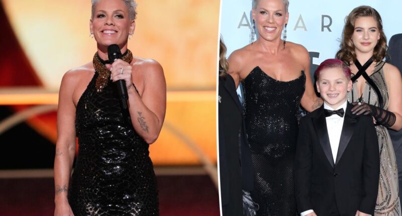 Pink shouts out teen daughter Willow during Tony Awards 2026 opening monologue