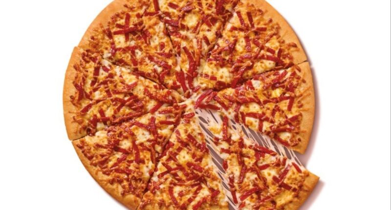 Popular fast food chain unveils Spider-Man pizza with ‘webbed’ pepperoni topping