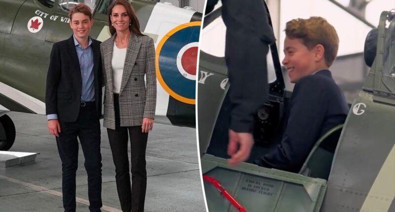Prince George, 12, nearly towers over mom Kate Middleton as they step out for rare joint outing