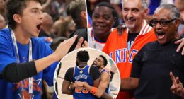 Prince Harry, Timothée Chalamet, more celebs celebrate Knicks win against Spurs