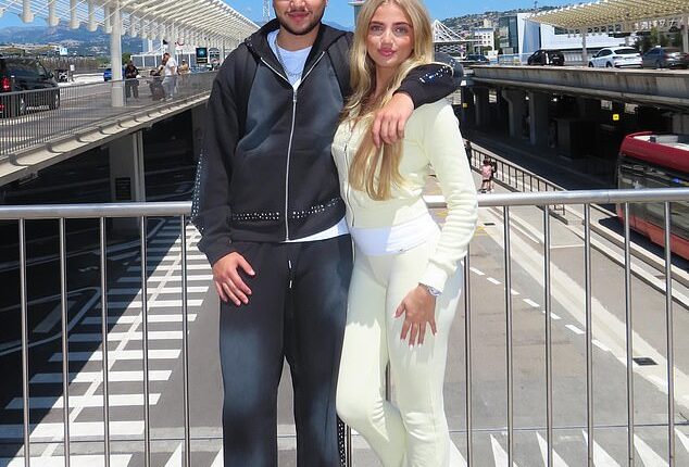 Princess and Junior Andre took their mind off their mother Katie Price's marital woes at the Monaco Grand Prix in Instagram snaps on Thursday