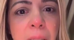 Self-proclaimed Brazilian psychic Vó Bahiana was seen weeping as see revealed her vision of a mass alien abduction at the World Cup