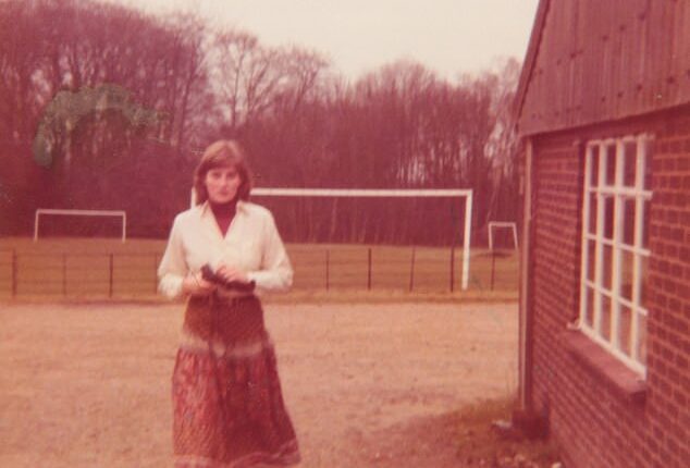 Rare photographs of Diana, Princess of Wales, during her school days have been unearthed in a new auction collection