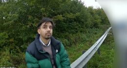 Bilal Tahir was driving at 100mph in the moments before he crashed his BMW