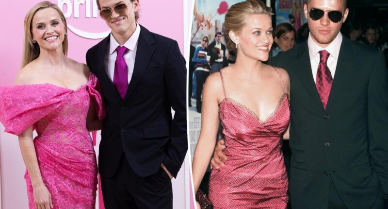 Reese Witherspoon's son Deacon, 22, channels dad Ryan Phillippe at 'Elle' premiere