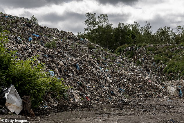 An illegal waste dump in Bickershaw that has become a key issue in the Makerfield by-election
