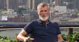Former Manchester United star Roy Keane has criticised the new trend of WAGs wearing replica England shirts with their partner's name on