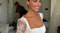 Leah Keane's hair stylist shared pictures of the bride on her Instagram page