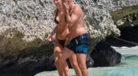 Ryan Giggs, 52, has been snapped soaking in the Caribbean sunshine with his 38-year-old girlfriend Zara Charles