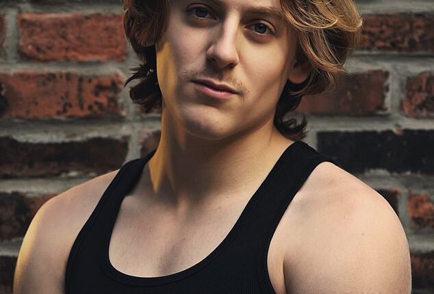 Sarah Jessica Parker and Matthew Broderick's son James Wilkie Broderick, 23, showed off his muscular arms in glossy new modeling photos posted to his Instagram on Tuesday