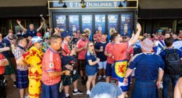 Scotland fans channel the spirit of the World Cup to leave Boston charmed