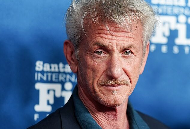 Sean Penn now stands accused of 'wokemaxxing,' over news he is writing and directing a movie about US Capitol riot on January 6, 2021; pictured in February