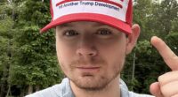Fournier displays a 'Gulf of America' hat in a social media post