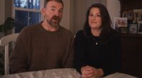 Maine Democratic Senate candidate Graham Platner and his wife Amy Gertner