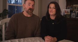 Maine Democratic Senate candidate Graham Platner and his wife Amy Gertner
