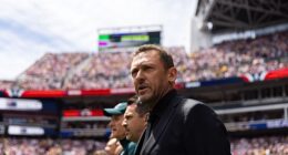 Socceroos coach Tony Popovic (pictured) has been blasted by two greats of the Aussie game for his controversial team selections for the World Cup clash with the USA